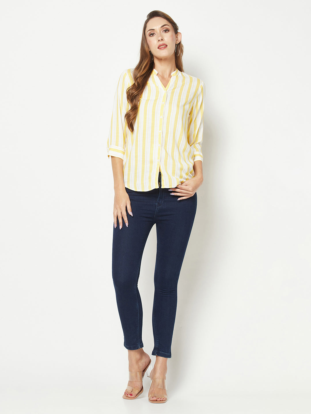  Yellow Striped Shirt