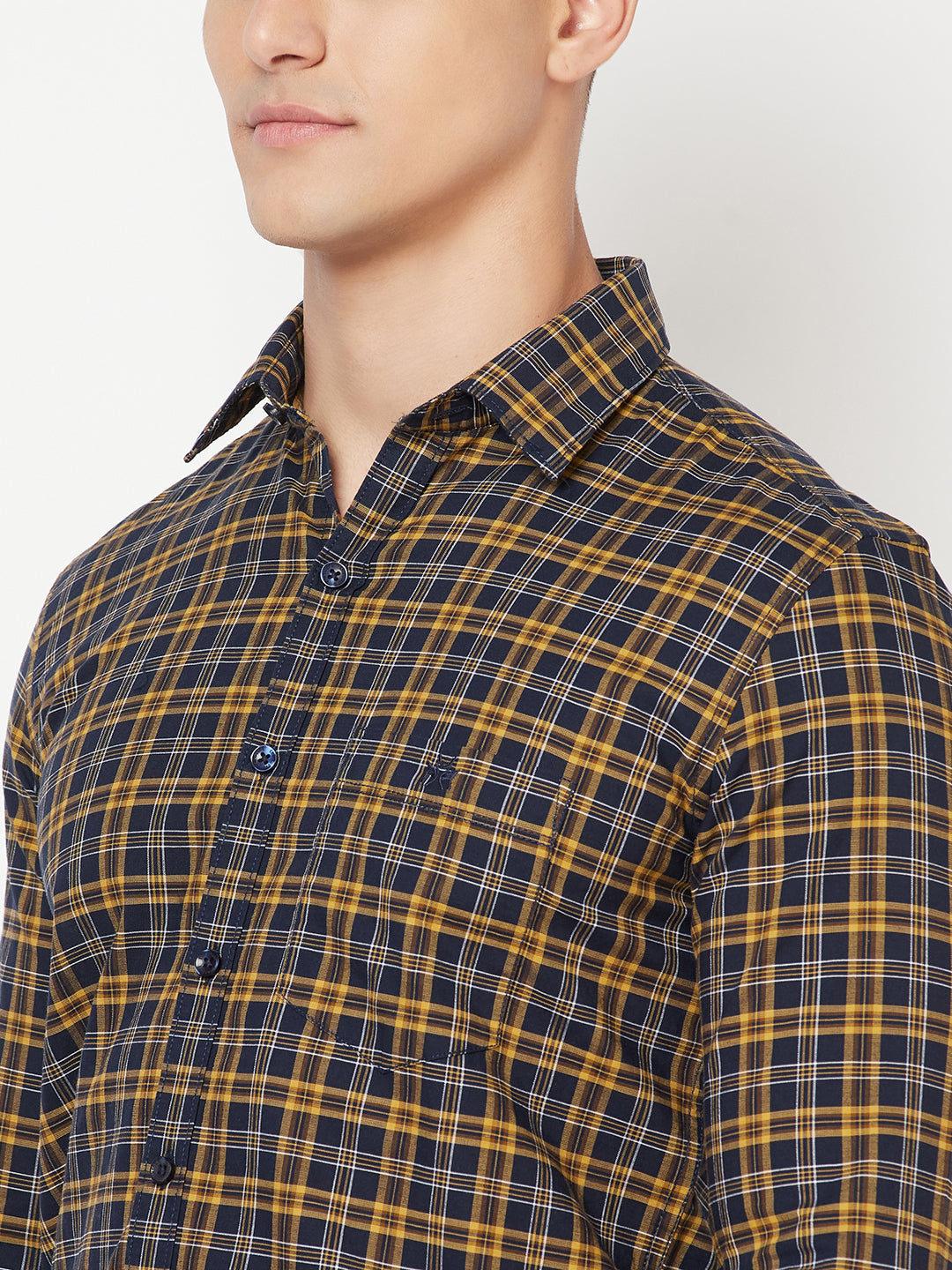 Multi Coloured Shepherd Checked Shirt - Men Shirts
