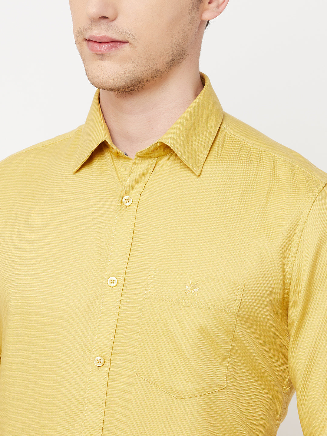 Yellow Casual Shirt - Men Shirts