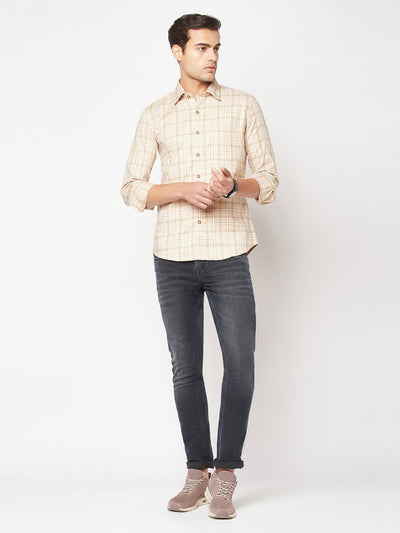  Plaid Fawn Shirt