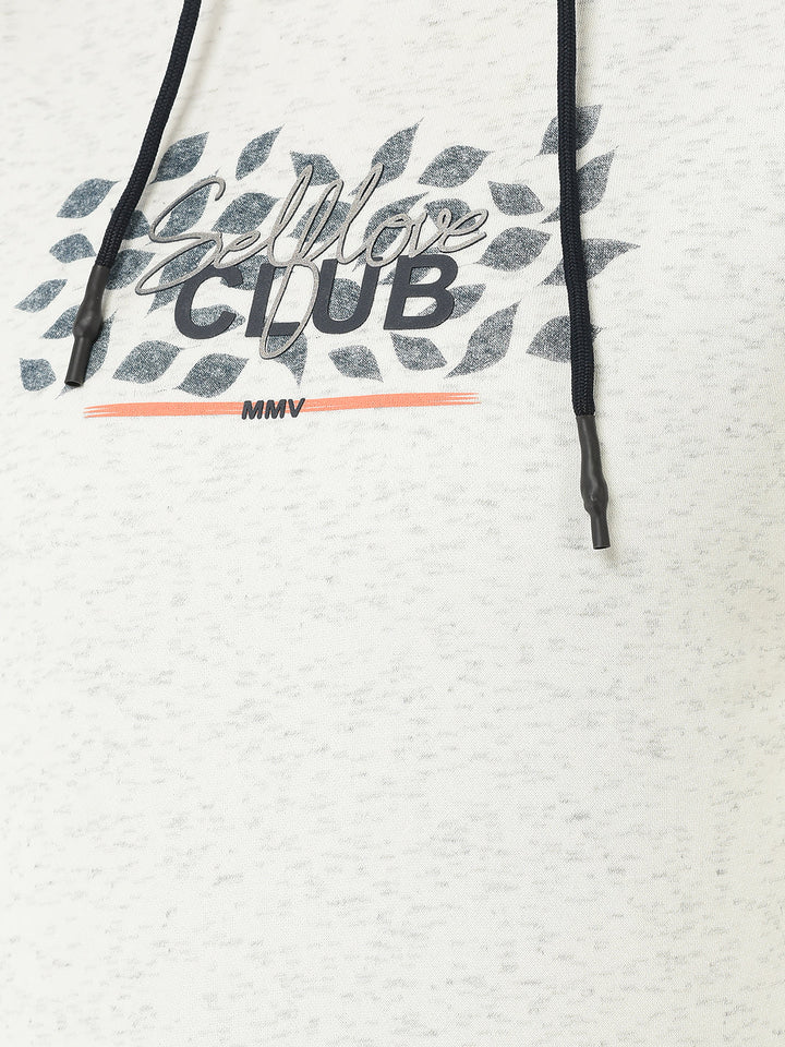  White Self-Love Hoodie