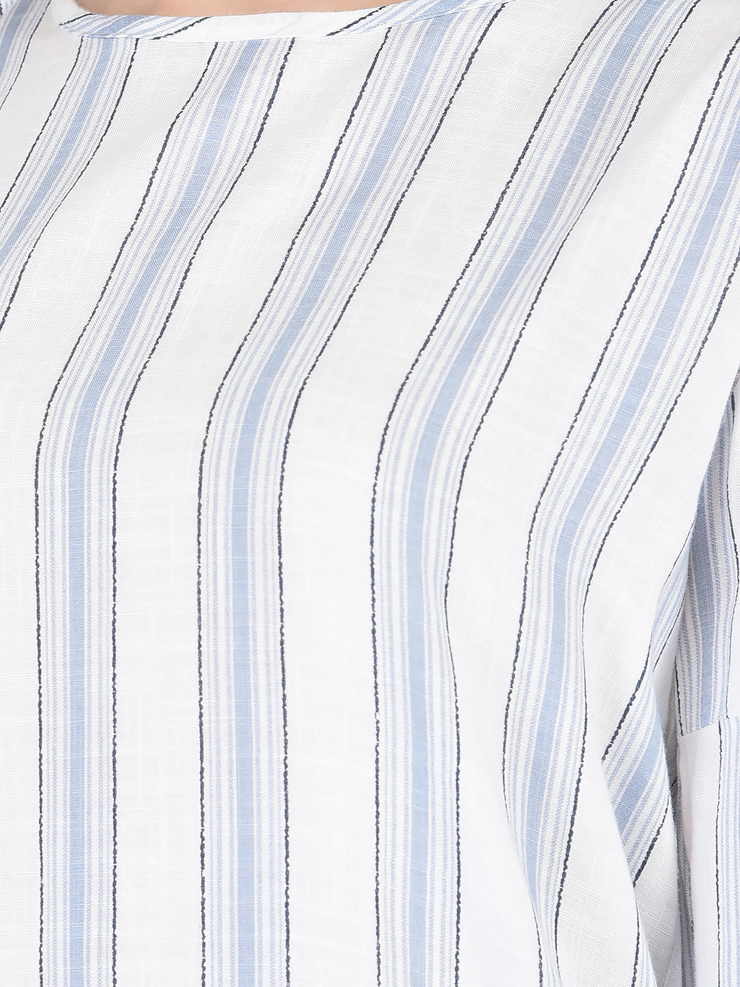 Blue Striped top - Women Tops