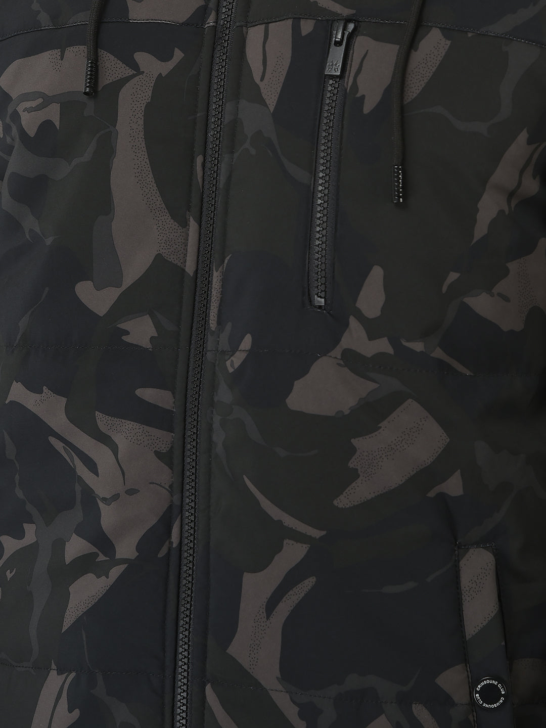  Multi-Colour Jacket in Camouflage Print 