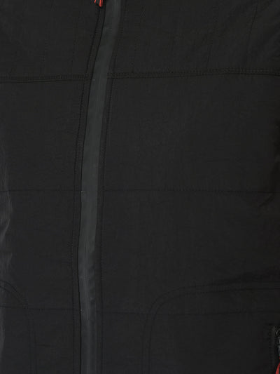  Black Slim-Fit Gilet 