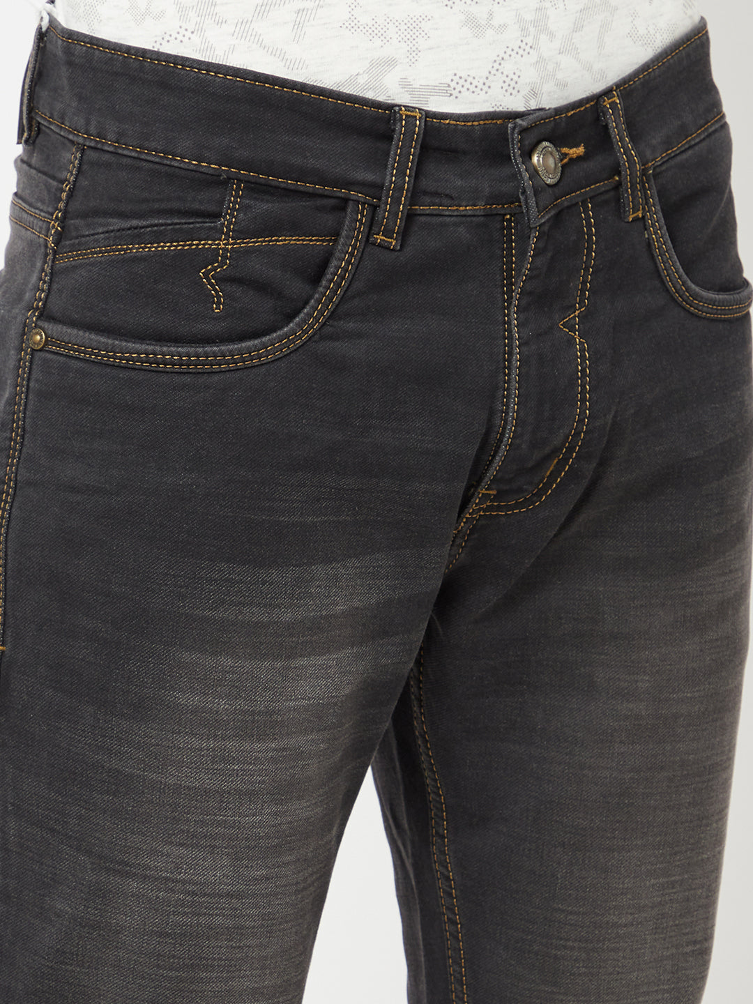 Black Light Fade Jeans - Men Jeans