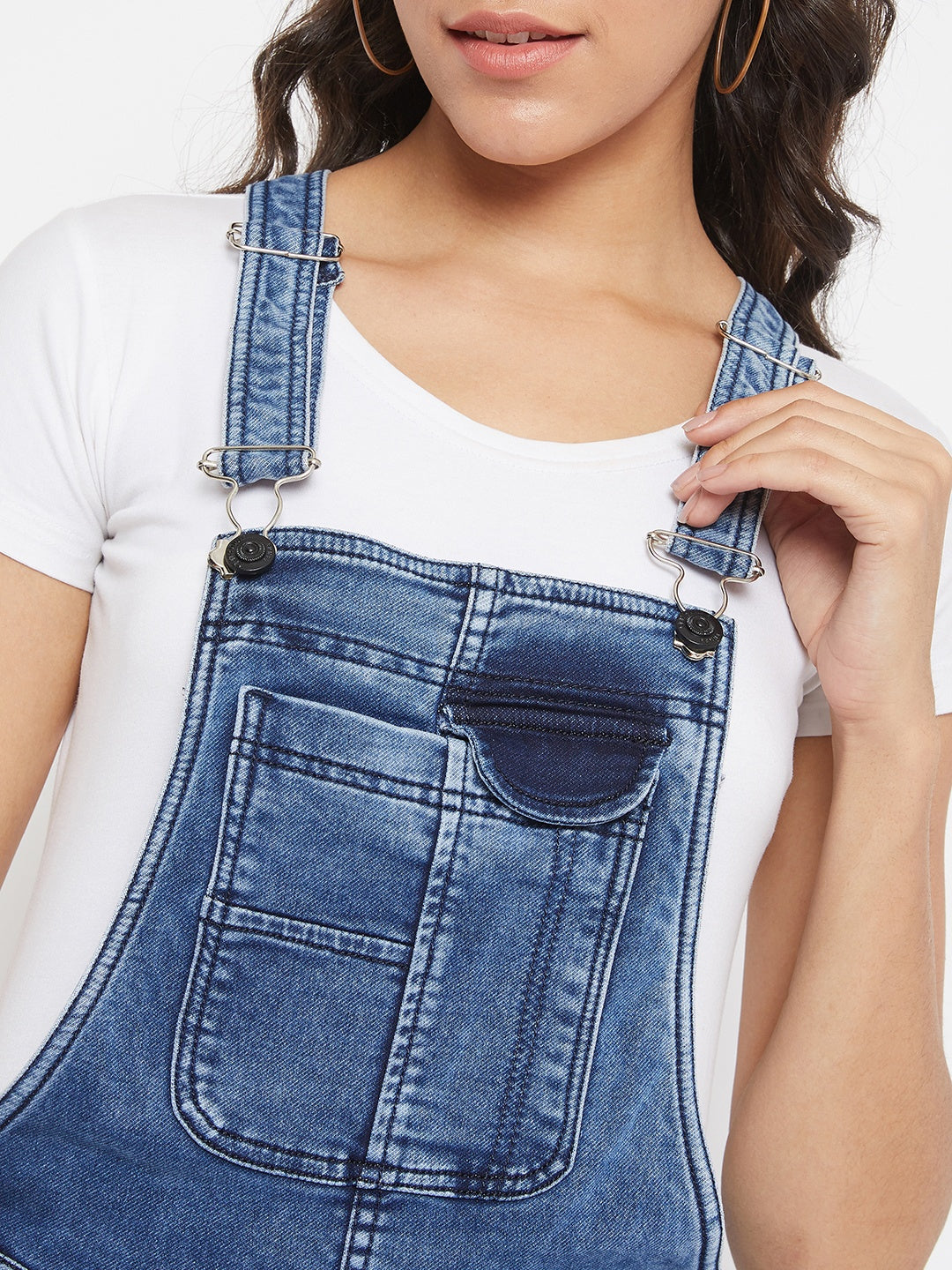 Denim Dungaree - Women Dungarees