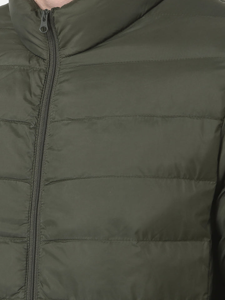  Olive Padded Jacket