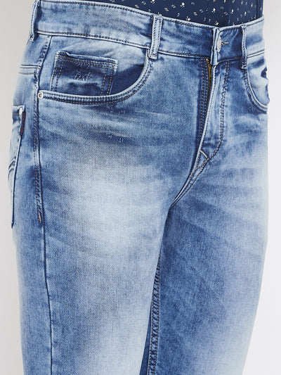 Blue Slim Fit Jeans - Men Jeans