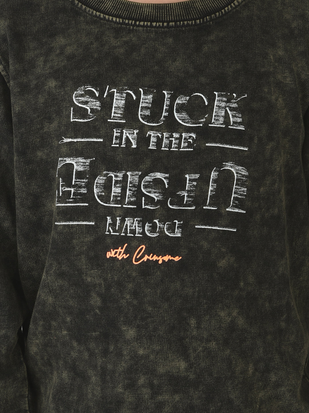  Green Tie-Dye Sweatshirt