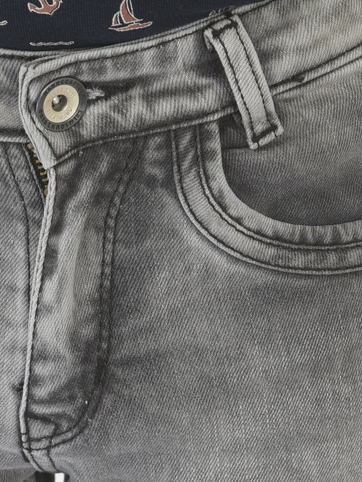 Grey Light Faded Jeans - Boys Jeans