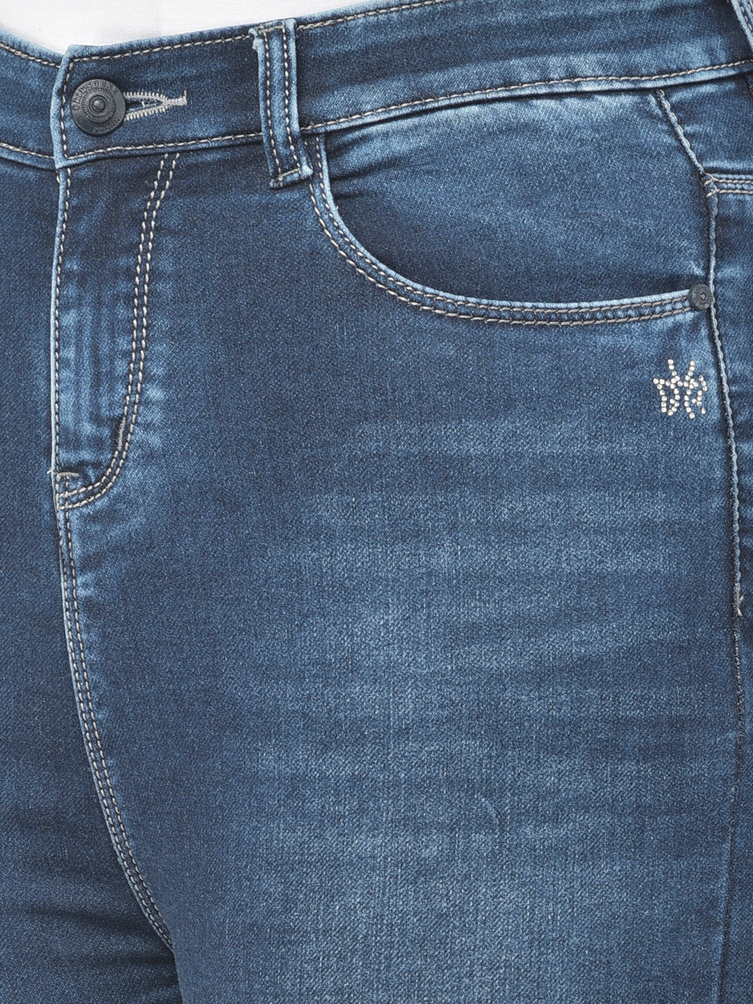 Blue High Waist jeans - Women Jeans