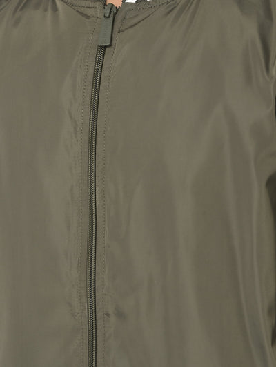  Olive Bomber Jacket