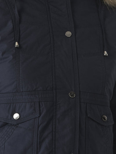  Lightly Padded Navy Blue Jacket