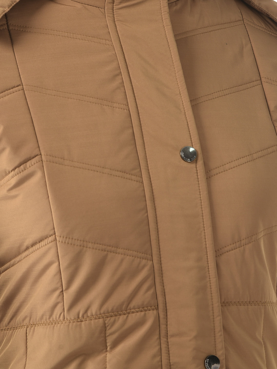  Longline Mustard Padded Jacket