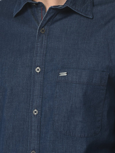 Denim Shirt in Cotton