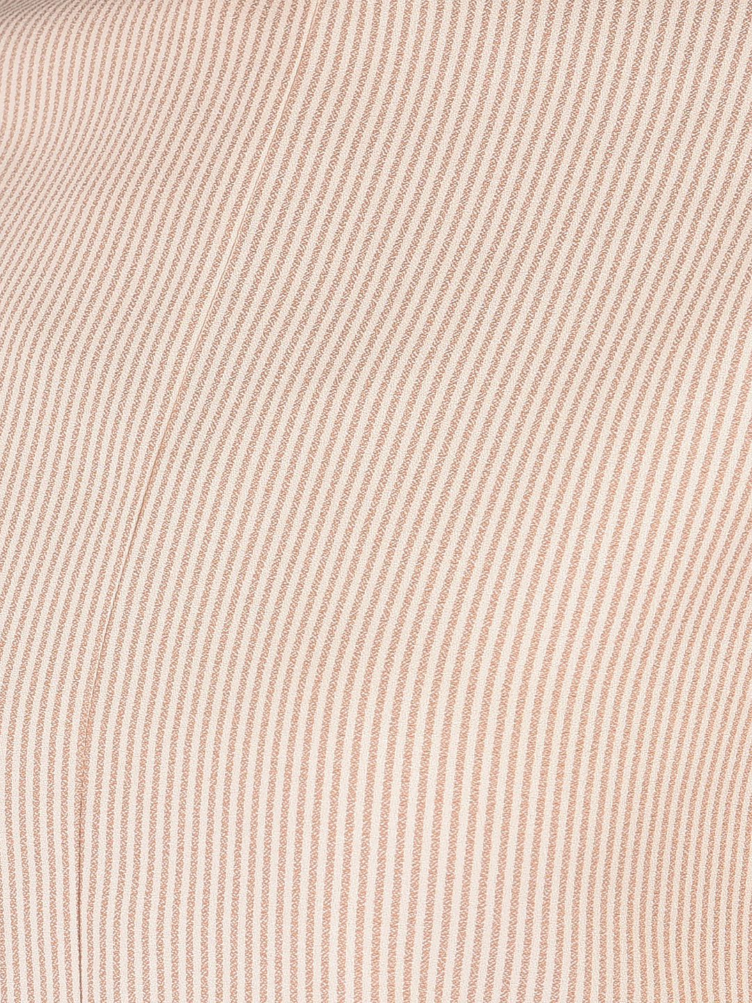 Beige Striped Co-Ord Set - Women Co-ord Sets