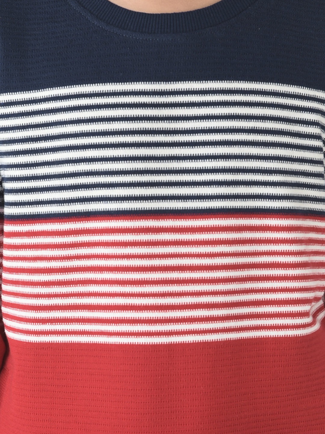  Red Stripe Sweatshirt 
