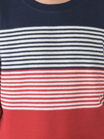  Red Stripe Sweatshirt 