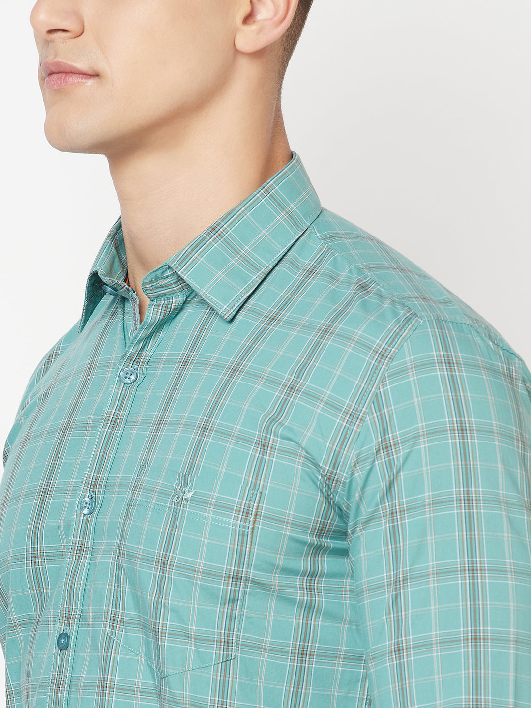 Green Shepherd Checked Shirt - Men Shirts