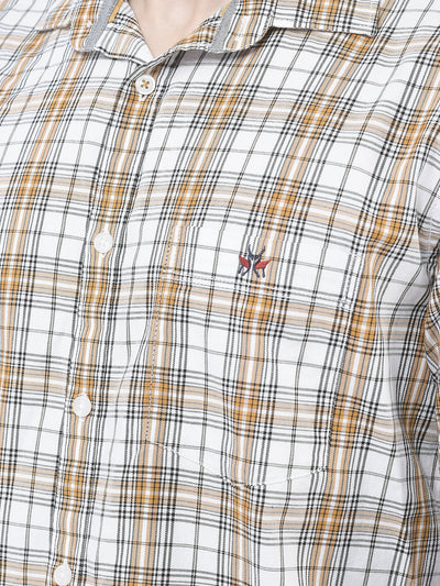  Mustard Flannel Shirt
