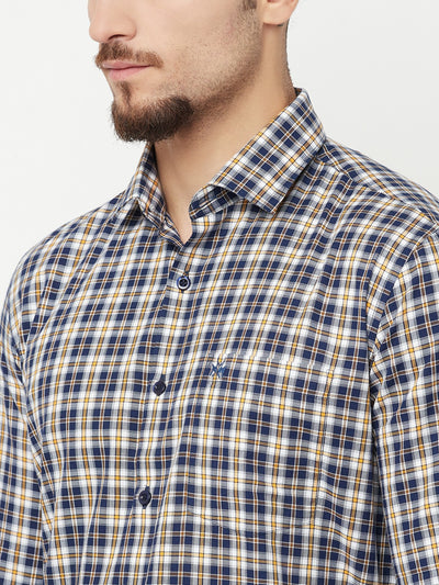 Multi-Color Checked Casual Shirt - Men Shirts