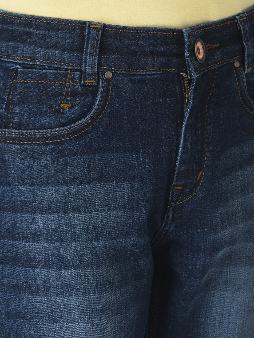 Navy Blue Light Fade Jeans-Boys Jeans-Crimsoune Club