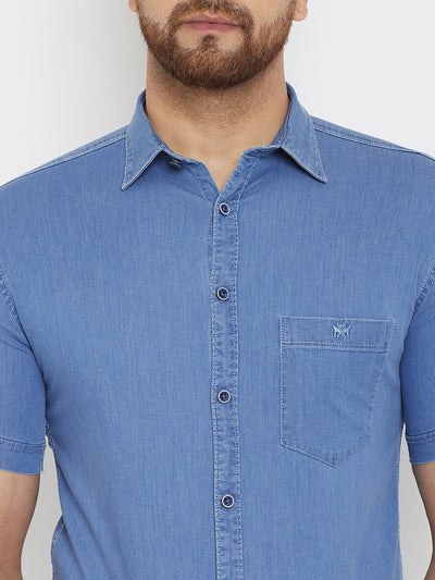 Blue Shirt - Men Shirts