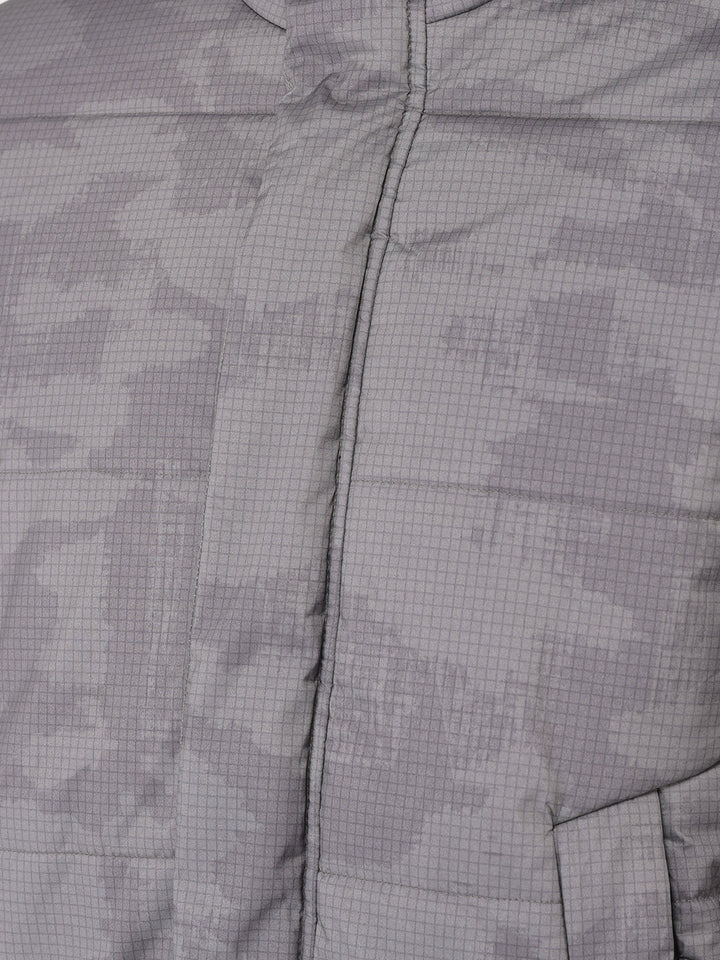  Grey Camouflage Padded Jacket 