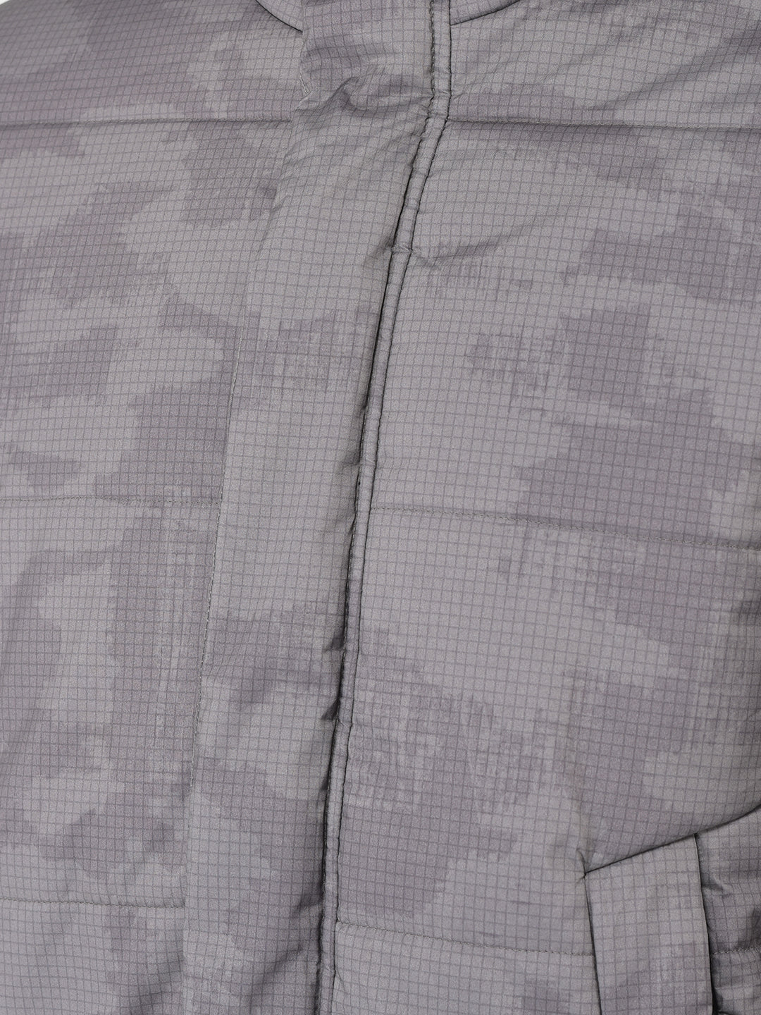  Grey Camouflage Padded Jacket 