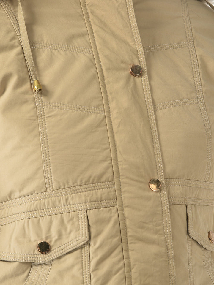  Lightly Padded Khaki Jacket