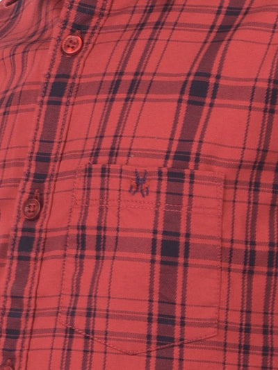 Red Checked Shirt - Boys Shirts