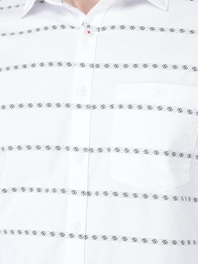  Abstract Striped Shirt 