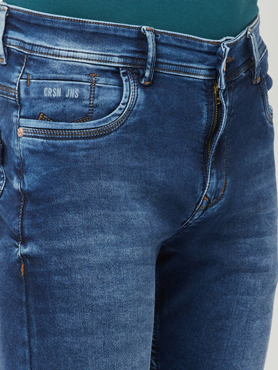 Blue Light Fade Jeans - Men Jeans