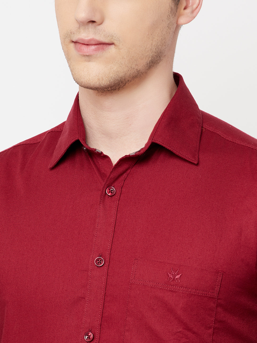 Maroon Casual Shirt - Men Shirts