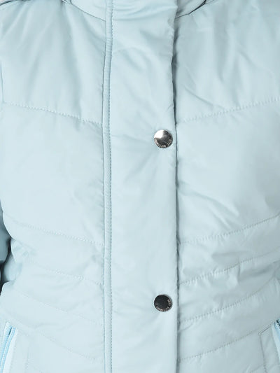  Sky Blue Padded Jacket