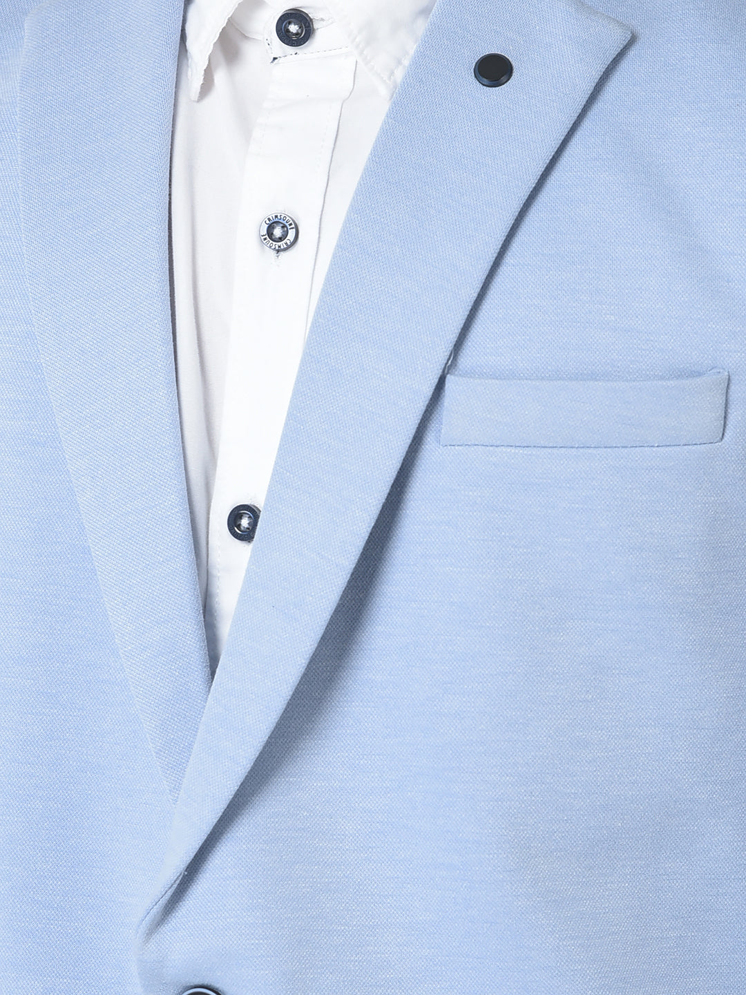 Sky Blue Blazer-Boys Blazer-Crimsoune Club