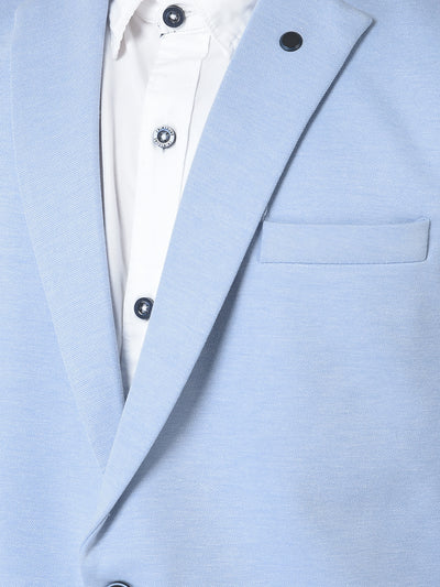 Sky Blue Blazer-Boys Blazer-Crimsoune Club