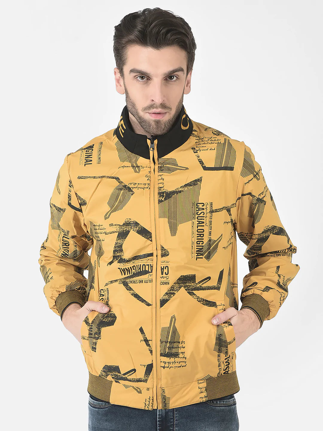  Black Reversible Comic Jacket