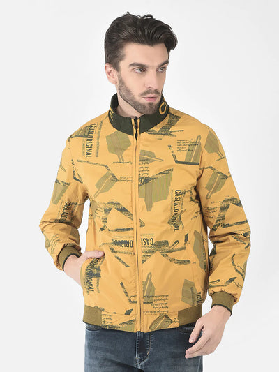  Olive Reversible Comic Jacket