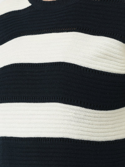  Bee-Striped Sweater 