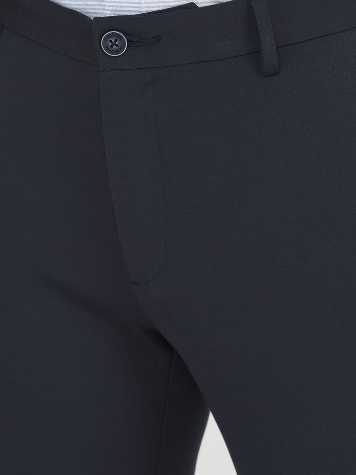  Plain Navy Blue Trousers