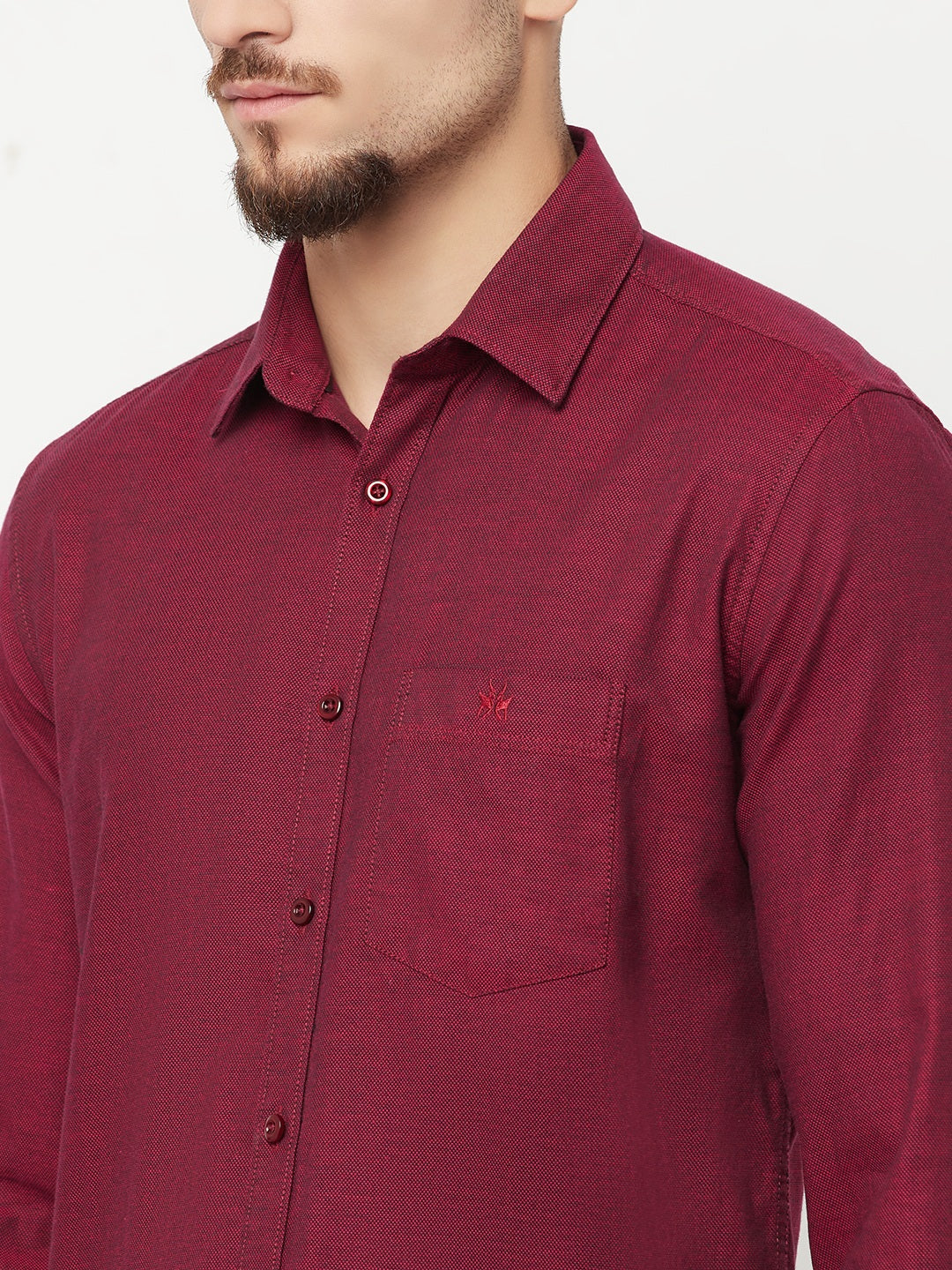 Maroon Shirt - Men Shirts