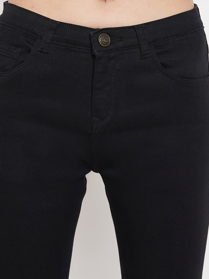 Black Bootcut Jeans - Women Jeans