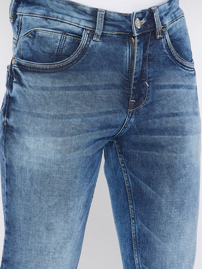 Blue Slim Fit Jeans - Men Jeans