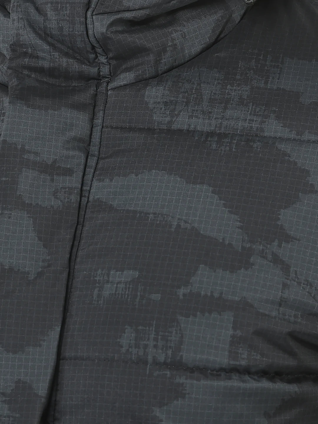  Camouflage Print Padded Jacket 