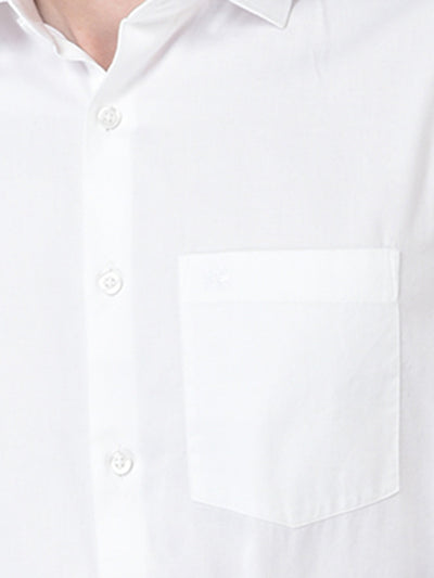  Classic White Button Shirt