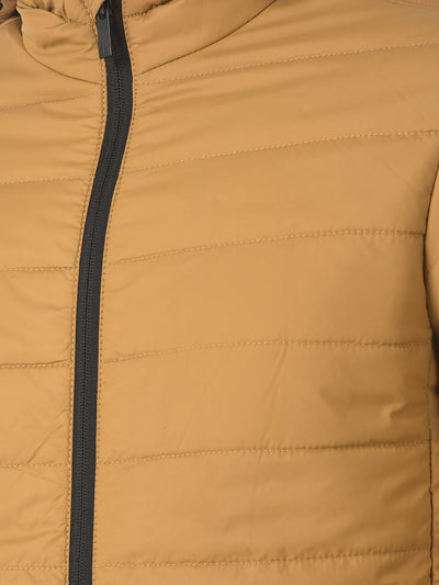  Mustard Yellow Padded Jacket 