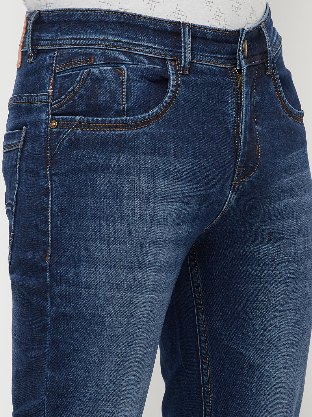 Blue Light Fade Jeans - Men Jeans