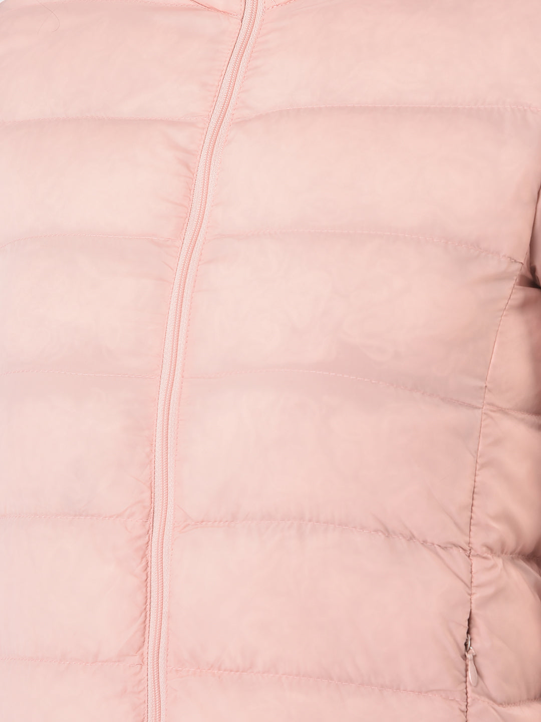  Light Peach Quilted Jacket 