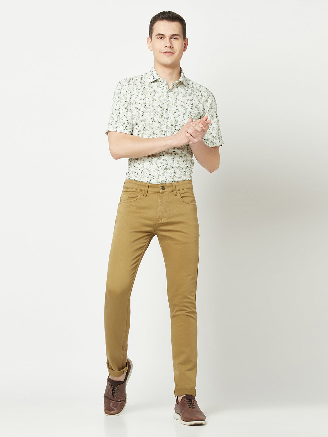  Khaki Chino Trousers